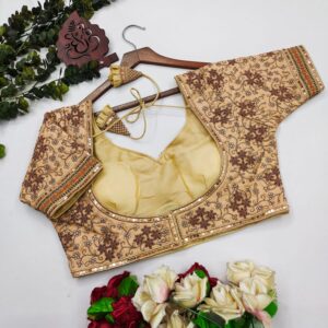 Golden Majesty Bridal Blouse