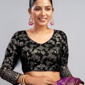 Dola Silk Floral Blouse - Image 7