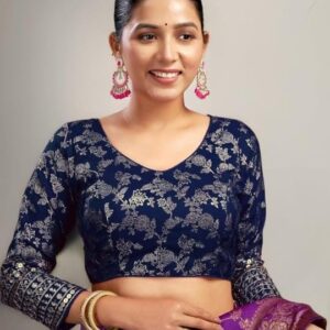Dola Silk Floral Blouse - Image 6
