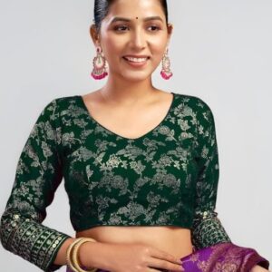 Dola Silk Floral Blouse - Image 5