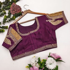 Mulberry Royale Bridal Blouse - Image 2