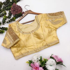 Golden Glow Bridal Blouse - Image 2