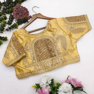 Golden Glow Bridal Blouse
