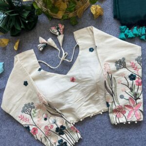 Ethereal Khadi Cotton Elegance Blouse