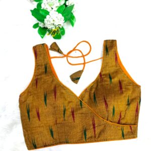 Ekt Cotton Bhaglpuri Silk Blouse - Image 7