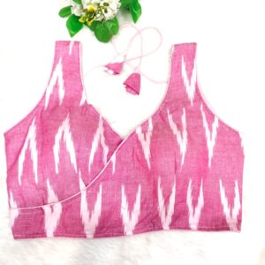 Ekt Cotton Bhaglpuri Silk Blouse - Image 4