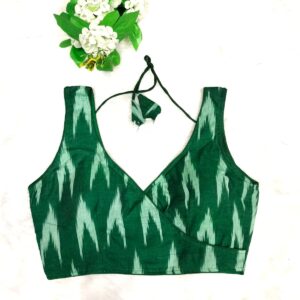 Ekt Cotton Bhaglpuri Silk Blouse - Image 3