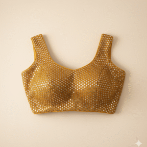 Dazzling Mirror Work Blouse - Image 5