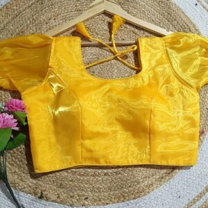 Fuchsia Zimichu Puff Sleeve Blouse - Image 2