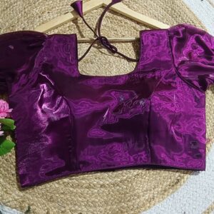 Fuchsia Zimichu Puff Sleeve Blouse - Image 4