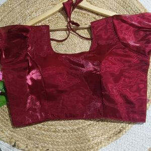 Fuchsia Zimichu Puff Sleeve Blouse - Image 6